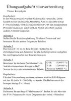 Vorschau - Arbeitsblätter - MaterialPaket 1.0- Arbeitsblätter/Tests mit Abiturniveau - Seite 1