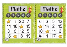 Vorschau - Stationenlernen - Rechenbingo/ Mathebingo im Zahlenraum bis 20 (Addition) - Seite 2