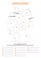 Vorschau - Arbeitsblätter - Föderalismus - Bundesländer #demokratiestärken - Seite 1