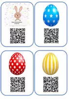 Vorschau - Arbeitsblätter - Lesespaziergang mit QR Codes - Elas Ostereiersuche - Seite 2