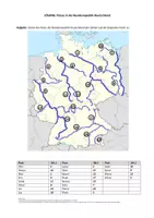 Vorschau - Arbeitsblätter - Arbeitsblatt: Flüsse in Deutschland - Seite 1
