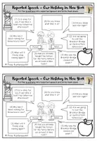 Vorschau - Arbeitsblätter - Reported Speech - Questions / Holiday in New York - Seite 3