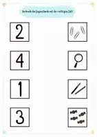 Vorschau - Arbeitsblätter - Zahleneinführung Zahl 4 | Arbeitsblätter Zahlenraum 4| Klasse 1 Grundschule | Schreiben, Nachspuren & Übungen - Seite 3