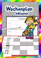 Vorschau - Stundenentwürfe - Wochenplan Inklusion (docx) - Deckblatt