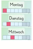Vorschau - Präsentationen/Tafelbilder - Datumskarten, Tafelmaterial - someschoolinspo - Seite 1
