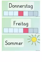 Vorschau - Präsentationen/Tafelbilder - Datumskarten, Tafelmaterial - someschoolinspo - Seite 2