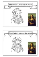 Vorschau - Arbeitsblätter - Arbeitsheft zum Infotext Leonardo Da Vinci Grundschule - Seite 1