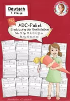 Vorschau - Arbeitsblätter - Umlaute & Lautverbindungen | Arbeitsblätter Druckschrift Klasse 1 - Deckblatt