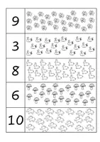 Vorschau - Arbeitsblätter - Bündeln mit Zahlen (2-fach differenziert) - Seite 3