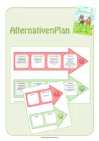 Vorschau - Fördermaterial/Inklusion - AlternativenPlan - alternative Handlungsabläufe - Deckblatt