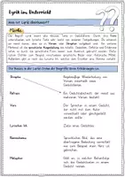 Vorschau - Arbeitsblätter - Materialpaket XXL - Liebeslyrik und Balladen - Seite 3