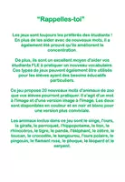 Aperçu - Jeux - Jeu Rappelles-toi Animaux du Zoo - Page 1