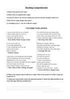 Aperçu - Feuilles d'exercices - Music: Love Songs - Page 1