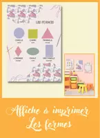 Aperçu - Affichage - Les formes géométriques - Affiche illustrée - Page de couverture