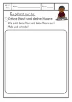 Vorschau - Arbeitsblätter - Steck mal in meiner Haut! - ABs zum Bilderbuch - Seite 3
