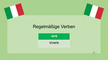 Vorschau - Arbeitsblätter - Italienisch lernen mit Allie: Übungen Regelmäßige Verben auf -ere Folien + Vokabelliste + Arbeitsblatt mit Lösung - Seite 3