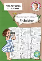 Vorschau - Stationenlernen - Frühblüher Steckbriefe | Sachunterricht Klasse 2-3 - Deckblatt