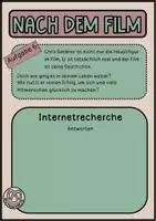 Vorschau - Arbeitsblätter - Freebie: Glück - am Beispiel von ,,Das Streben nach Glück" - Seite 1