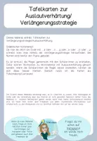 Vorschau - Präsentationen/Tafelbilder - Tafelkarten - Verlängerungsstrategie/Auslautverhärtung - Seite 1