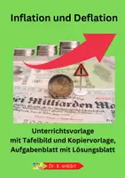 Vorschau - Stundenentwürfe - Inflation und Deflation: Ursachen und Wirkungen - Deckblatt