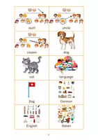 Vorschau - Bildkarten - Bildkarten Vocabulary Young Word 1 Unit 1 - Seite 3