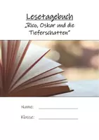Vorschau - Arbeitsblätter - Lesetagebuchideen zu dem Jugendbuch "Rico, Oskar und die Tieferschatten" - Seite 1