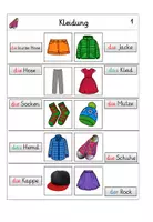 Vorschau - Spiele - Klammerkarten zum Thema "Kleidung" (DaZ/ DaF) - Seite 2