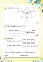 Vorschau - Unterrichtsreihen - Kunst - Farblehre - Kurztest - TimothyT - Seite 3