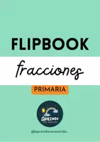 Vista previa - Refuerzo / NEE / Materiales de apoyo - FLIPBOOK FRACCIONES PRIMARIA - página 1