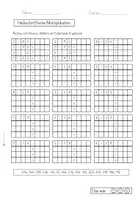 Vorschau - Arbeitsblätter - AB Halbschriftliche Multiplikation - Seite 2