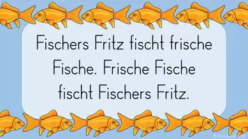 Vorschau - Präsentationen/Tafelbilder - Buchstabeneinführung F/f - Zungenbrecher - Seite 3