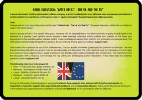 Vorschau - Arbeitsblätter - After Brexit - The UK and the EU (Panel Discussion) - Seite 3