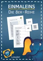 Vorschau - Arbeitsblätter - Einmaleins - Die 8er-Reihe verstehen und automatisieren - Deckblatt