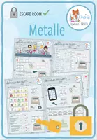 Vorschau - Arbeitsblätter - Metalle - Escape Room - Deckblatt