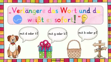 Vorschau - Interaktives Material - Interaktive PDF: Auslautverhärtung - d/t - g/k - b/p - Seite 3