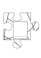 Vorschau - Mal- und Bastelvorlagen - Puzzleteile zusammensetzen - Das bin ich! - Seite 2
