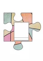 Vorschau - Mal- und Bastelvorlagen - Puzzleteile zusammensetzen - Das bin ich! - Seite 3