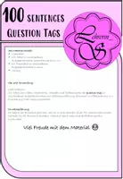 Vorschau - Arbeitsblätter - 100 sentences: question tags - Seite 1