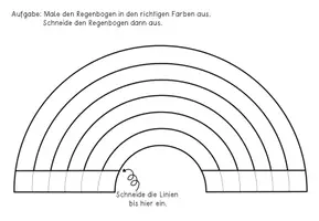 Vorschau - Mal- und Bastelvorlagen - Regenbogen - Verliebte Zahlen - Bastelvorlage Addition bis 10 - Seite 2