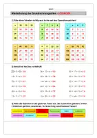 Vorschau - Arbeitsblätter - Grundrechnungsarten (ZR 100): Tabellen & Vorteile (inkl. LÖSUNGEN) - Seite 2
