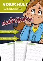 Vorschau - Arbeitsblätter - Schwungübungen für Vorschüler – Formen nachspuren für Handschrift - Deckblatt
