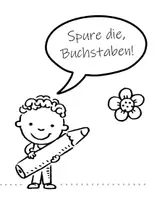 Vorschau - Arbeitsblätter - Alphabet üben & schreiben lernen – Vorschule bis Klasse 1 - Seite 1