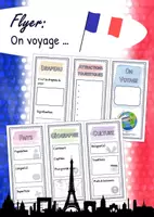 Vorschau - Arbeitsblätter - Flyer - On voyage ... - Deckblatt