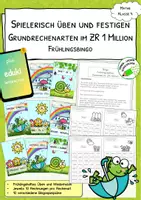 Vorschau - Arbeitsblätter - Materialpaket "Grundrechenarten im ZR 1 Million" - Seite 1