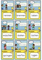 Vorschau - Unterrichtsreihen - Ich habe, wer hat? – Personalformen üben (Verben konjugieren Grundschule Klasse 2/3) - Seite 3