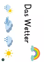 Vorschau - Arbeitsblätter - Das Wetter - Arbeitsblätter, Experimente, Reihentransparenz - Seite 1