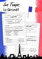 Vorschau - Arbeitsblätter - Les Temps: Le Gérondif - Deckblatt