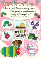 Vista previa - Refuerzo / NEE / Materiales de apoyo - Todos los idiomas - tarjetas de cuentos - oruga muy hambrienta ("very hungry caterpillar" by Eric Carle) - Story Cards - Portada