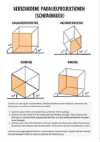 Vorschau - Arbeitsblätter - Parallelprojektion / Parallelperspektive - Legosteine (Kunst Klasse 7-8) - Seite 2