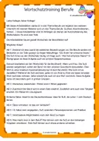 Vorschau - Arbeitsblätter - DaF Wortschatz automatisieren Berufe - Seite 2